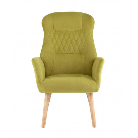 Парлор салатовый мягкое тканевое ножки массив дерева