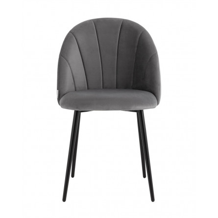 Логан NEW велюр серый ножки металл черные