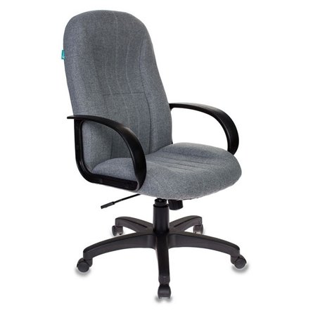 для руководителя офисное Бюрократ T-898AXSN/10-128 серый 10-128 обивка ткань крестовина пластик