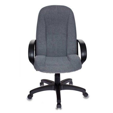 для руководителя офисное Бюрократ T-898AXSN/10-128 серый 10-128 обивка ткань крестовина пластик