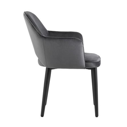 Стул Венера NEW, велюр серый NP