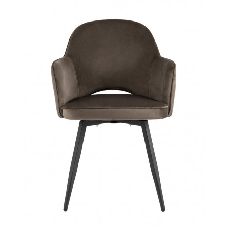 Стул Венера вращающийся, велюр коричневый NP