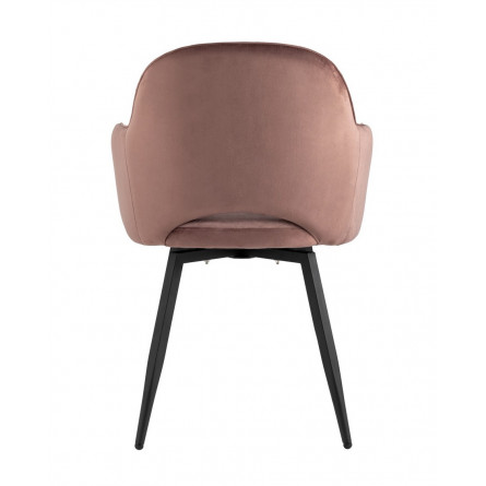 Стул Венера вращающийся, велюр пыльно-розовый NP