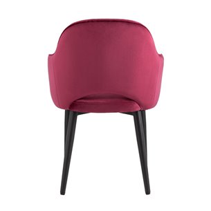 Стул Венера диамант NEW, велюр бордовый NP