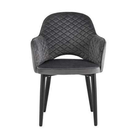 Стул Венера диамант NEW, велюр серый NP