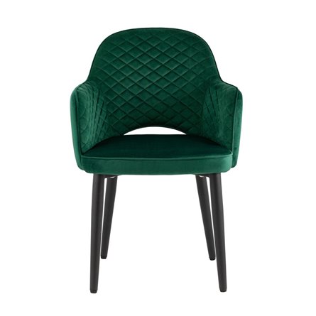 Стул Венера диамант NEW, велюр изумрудный NP