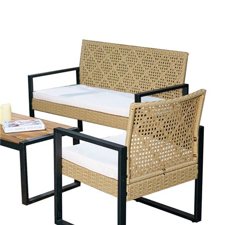 Набор мебели Дэйзи арт.EA-WS419.2 бежевый, бежевый "Garden story"