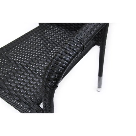 Стул Парис УЦЕНКА арт.GS013/1, черный "Garden story"