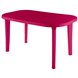 Стол пластиковый арт.ЭП 391725 овальный (фуксия) розовый 