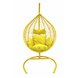 Кресло подвесное Тропика арт.BG7891 (стойка+основание.желтое.,корзн.желт.,подуш.желт. 3уп. (Б)) Кресло подвесное Тропика арт.BG7891 (стойка+основание.желтое.,корзн.желт.,подуш.желт. 3уп. (Б))