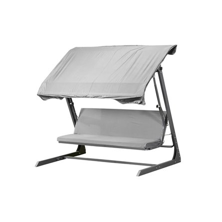 Качели садовые 3-х местные Афина арт.RAL9006