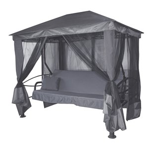 Качели -шатер 4-х местные Монреаль Премиум Делюкс арт.МС7029-GS003 