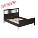 Кровать 1600х2000 ХЕМНЭС (Россия) черный (4уп.)