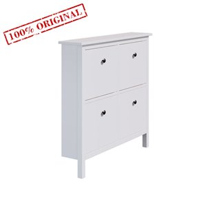 Обувница 4 ящика ХЕМНЭС (Россия) 106х101х22 белый