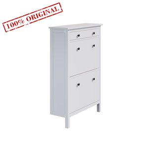 Обувница 3 ящика ХЕМНЭС (Россия) 89х128х31 белый