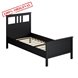 Кровать 900x2000 ХЕМНЭС (Россия) черный (3уп.)