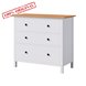 Комод 3 ящика ХЕМНЭС (Россия) белый/светло-коричневый (2уп.)