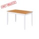 Стол 118x74 ЛЕРХАМН (ЛЫМ) белый/светло-коричневый (2 уп.)