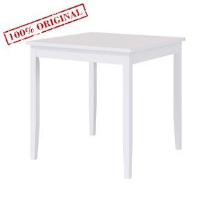 Стол 74x74 ЛЕРХАМН (ЛЫМ) белый (2 уп.)