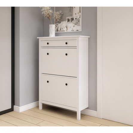 Обувница 3 ящика ХЕМНЭС (Россия) 89х128х31 белый