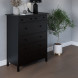 Комод 6 ящиков ХЕМНЭС (КЫМОР) черный