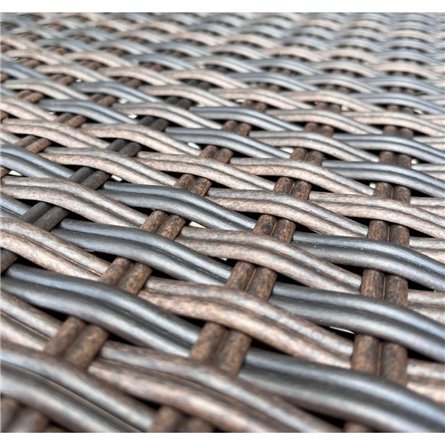 Плетеное кресло AFM-353BL Brown + подушка