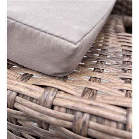 Плетеное кресло AFM-353CL Beige + подушка