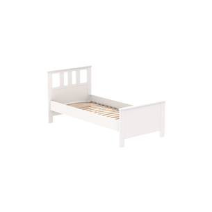 2.08.04.050.1 САГА кровать одинарная 90х200 белая