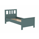 2.08.04.050.6 САГА кровать одинарная 90х200 темно-бирюзовая