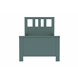 2.08.04.050.6 САГА кровать одинарная 90х200 темно-бирюзовая 2.08.04.050.6 САГА кровать одинарная 90х200 темно-бирюзовая