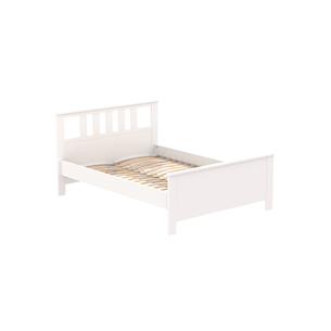 2.08.04.060.1 САГА кровать двойная 140х200 белая