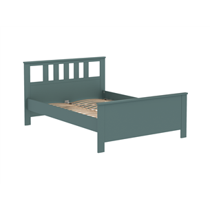 2.08.04.060.6 САГА кровать двойная 140х200 темно-бирюзовая