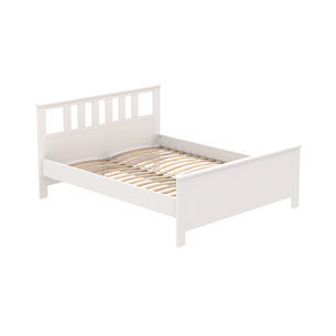 2.08.04.070.1 САГА кровать двойная 160х200 белая