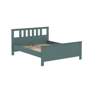 2.08.04.070.6 САГА кровать двойная 160х200 темно-бирюзовая