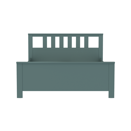 2.08.04.070.6 САГА кровать двойная 160х200 темно-бирюзовая