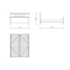 2.08.04.070.6 САГА кровать двойная 160х200 темно-бирюзовая 2.08.04.070.6 САГА кровать двойная 160х200 темно-бирюзовая