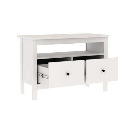 2.08.03.080.1 САГА тумба 2 ящика белая RU