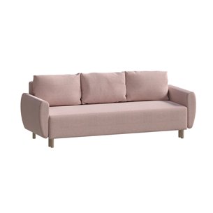 Диван-кровать GRUNNARP светло-розовый