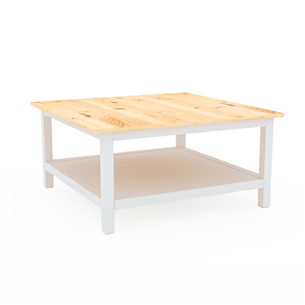 Стол журнальный Ф-156.07 90х90 из массива сосны