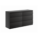 Комод КАСТОР длинный с шестью выдвижными ящиками