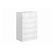 Комод МАЛЬМ 6 ящиков белый