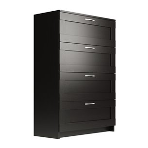 BRIMNES / СИРИУС комод с четырьмя ящиками