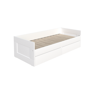 Кровать раздвижная СИРИУС белая 80х200