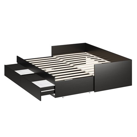 с ортопедическим основанием 90/180х200