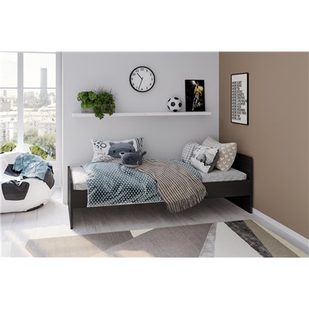 Кровать ОРИОН односпальная с ортопедическим основанием 90х200, цвет Дуб Венге