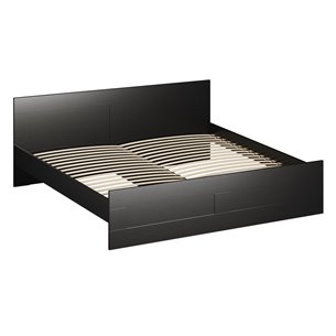 BRIMNES / СИРИУС кровать двухспальная с ортопедическим основанием 200х200