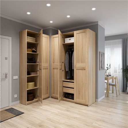 Полка МАКС в однодверный шкаф, цвет Дуб Сонома