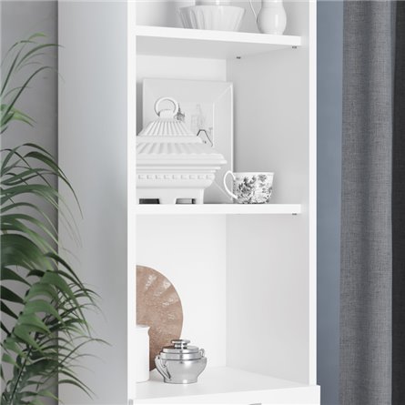 Полка ОРИОН для шкафа широкая, цвет белый