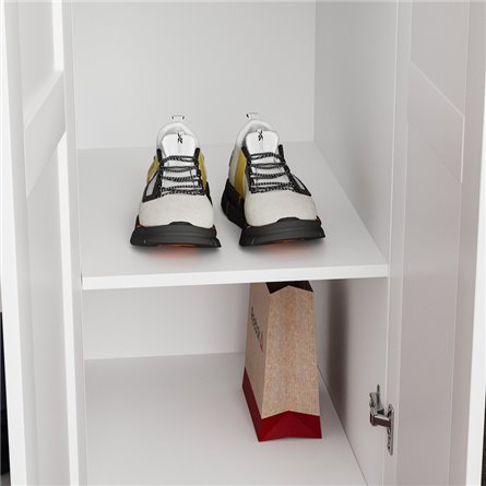 Полка ПЕГАС для шкафа, цвет белый