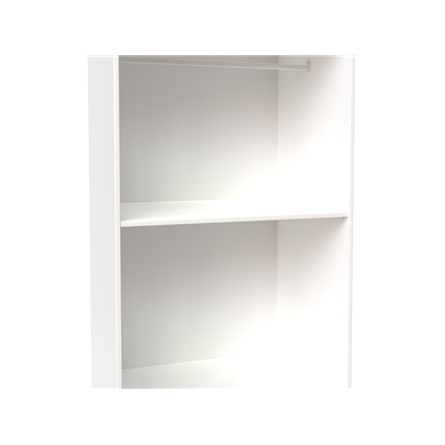 Полка СИРИУС для шкафа белая